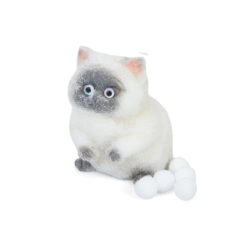 Детская антистресс-игрушка "Кошечка" MS 4764(White) размер 9 см