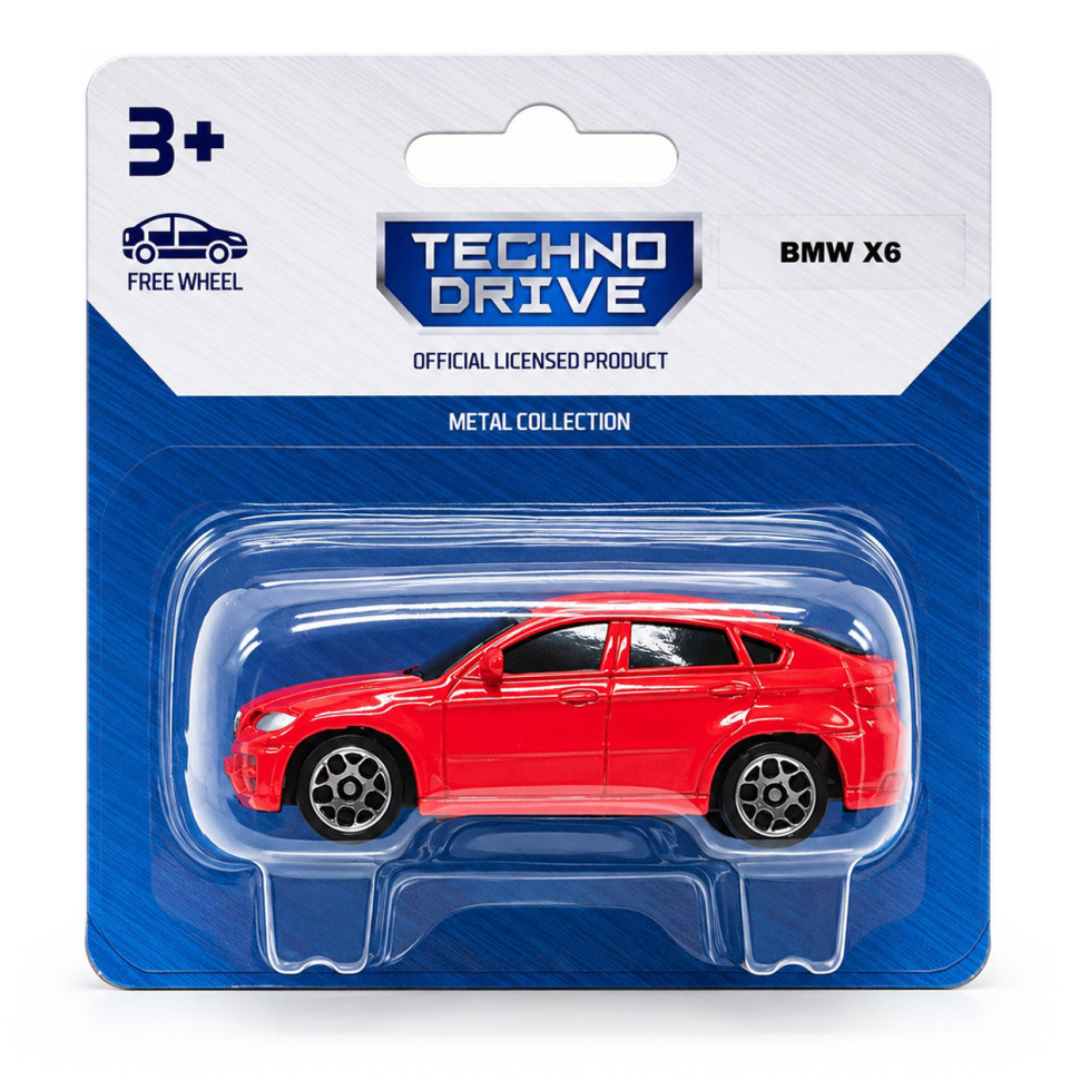 Детская минимодель BMW X6 250438US2-20 серии Street Racers S3