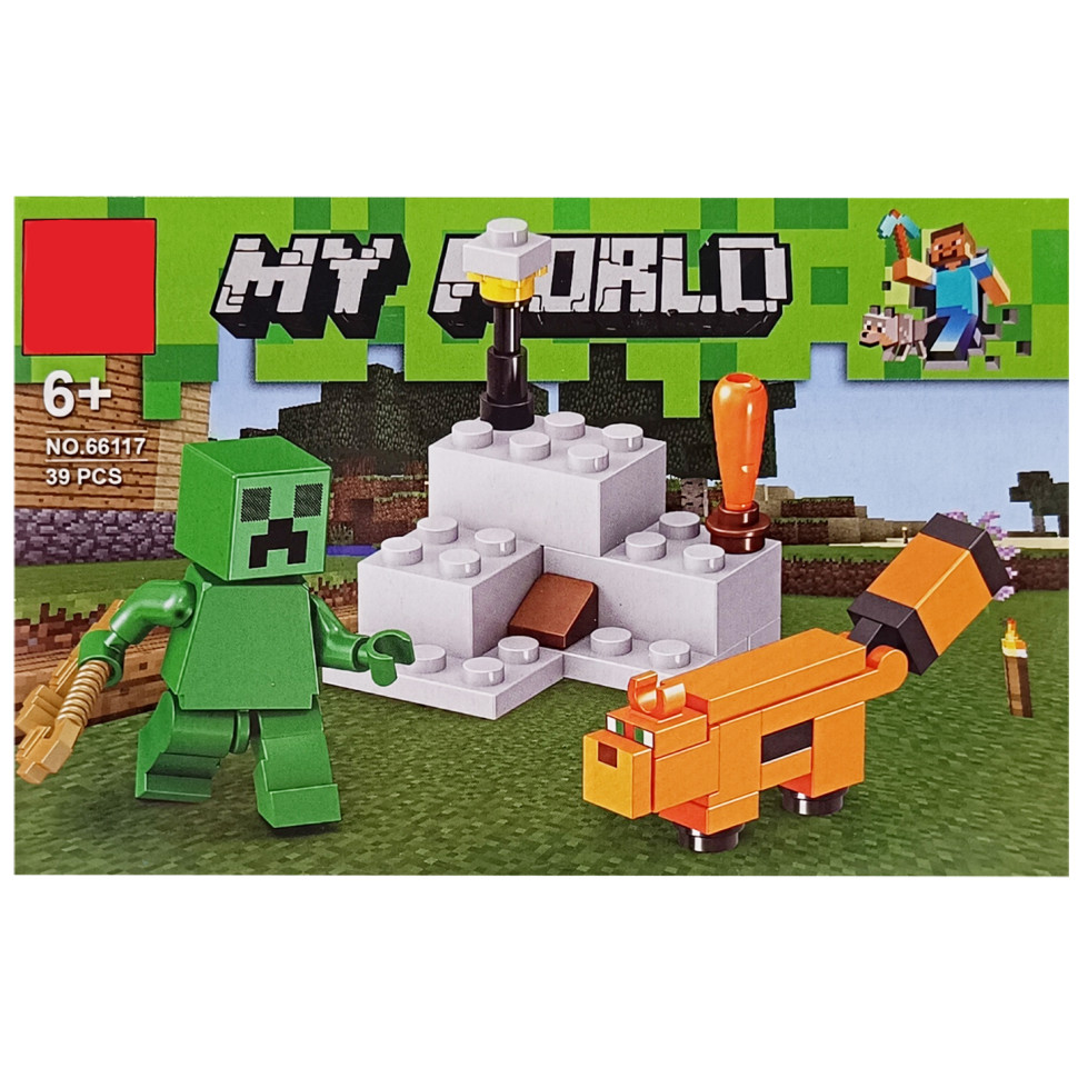 Конструктор детский "Minecraft" 66117-8, 40 деталей