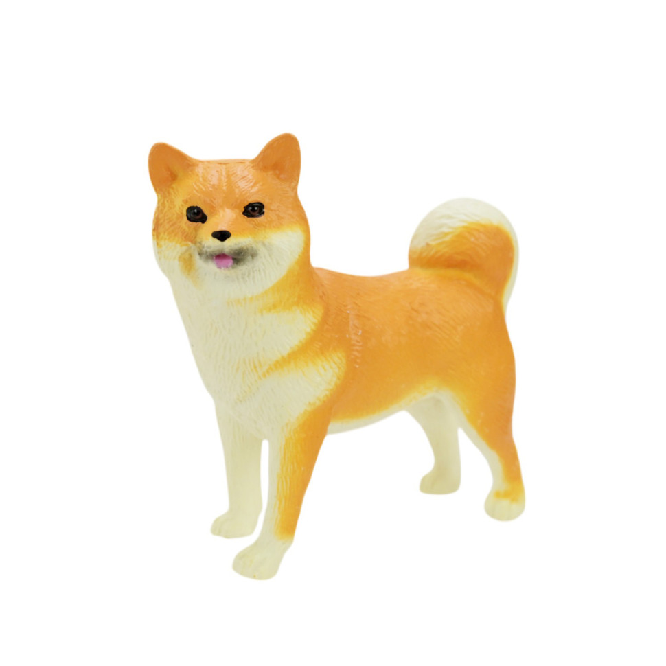 Детская игрушечная фигурка животного "Shiba inu" TBS086-3