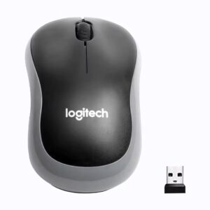 Бездротова миша Logitech M185 – сірий, портативна