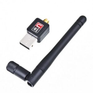 Адаптер Dynamode USB 2.0 WiFi со съемной антенной, стандарт IEEE 802.11n/g/b, скорость 150 Мбит/с