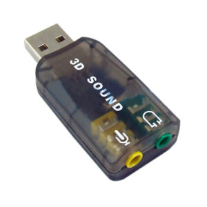 Звукова карта Dynamode USB 6(5.1) каналів 3D RTL, темно-сіра