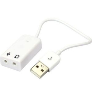 Звукова карта Dynamode USB 8(7.1) каналів 3D біла