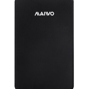 Кишеня Maiwo зовнішня для 2.5" SATA/SSD HDD через USB3.0 безгвинтіве кріплення пластик чорна