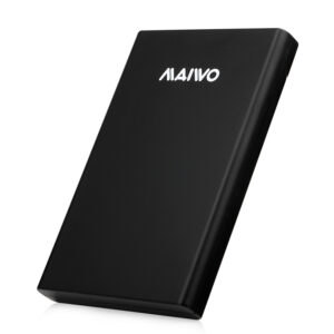 Кишеня Maiwo зовніш. для 2.5" SATA/SSD HDD через USB3.0 безгвинтіве засувне кріплення пластик чорна