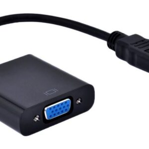 Адаптер STLab HDMI (PC/laptop) - VGA F(Monitor) для підкл. PS3/PS4, аудіо та кабель USB у комплекті