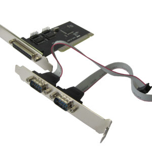 Контроллер Dynamode RS232 (COM) 2 канала + LPT (Parallel) 1 канал PCI (2s + 1p) чипсет WCH353 PCI