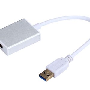 Адаптер Dynamode USB 3.0 - HDMI female разрешение 1920*1080 (USB 3.0), 800*600 (USB 2.0), алюминий