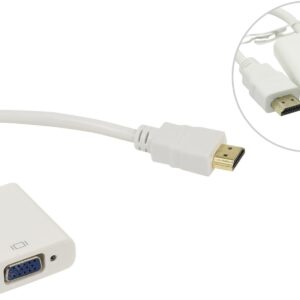 Адаптер STLab HDMI (PC/laptop) - VGA F(Monitor) для підкл. PS3/PS4, аудіо та кабель USB у комплекті