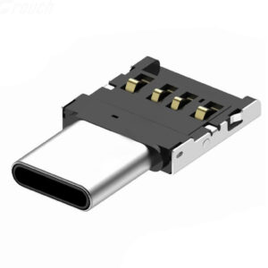 Адаптер Lapara компактний OTG USB 2.0 Female - Type-C Male для смартфонів/планшетів з підтримкою OTG