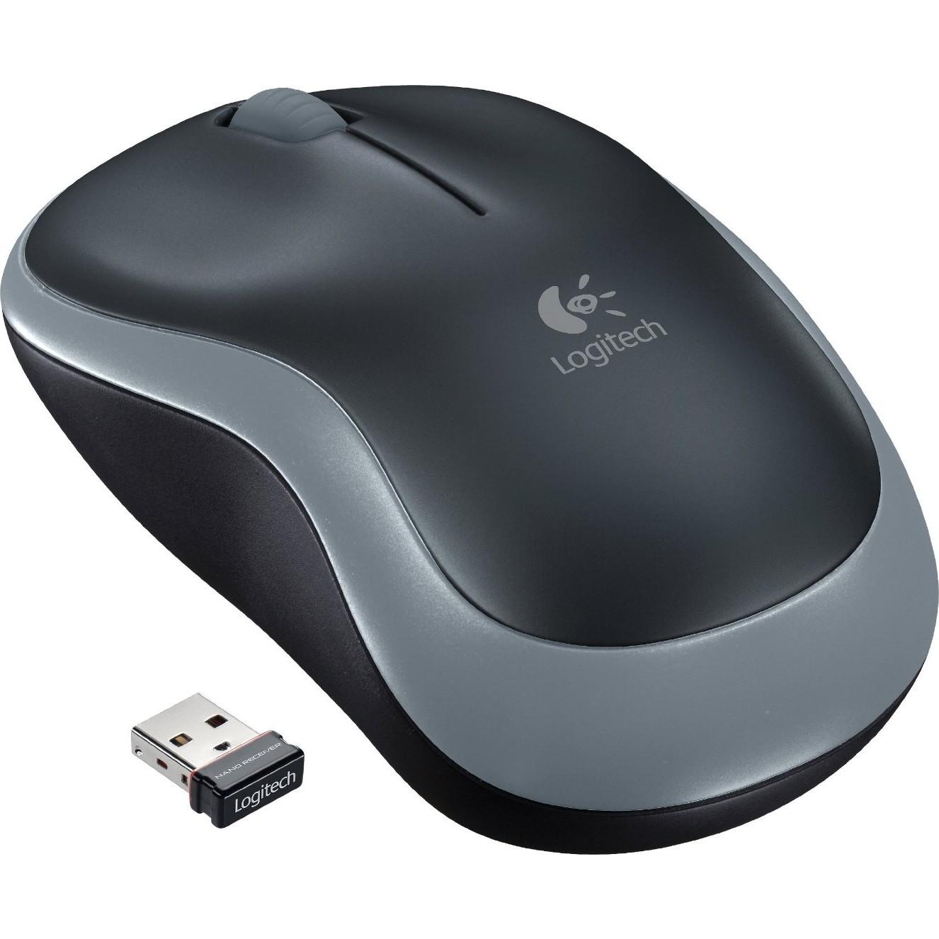 Миша бездротова Logitech Wireless M185 Grey (910-002238)