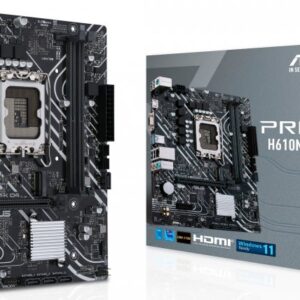 Материнська плата Asus PRIME H610M-K D4 (mATX 2xDDR4 3200 HDMI 1xM.2)