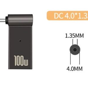 Адаптер PD 100W USB Type-C Female to DC Male Jack 4.0x1.35 mm – для заряджання ноутів ASUS