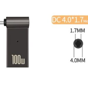 Адаптер PD 100W USB Type-C Female to DC Male Jack 4.0x1.7 mm – для заряджання ноутів LENOVO