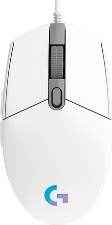 Миша ігрова провідна Logitech G102 Lightsync USB White(910-005809)