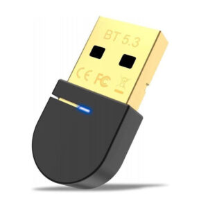 Бездротовий Bluetooth 5.3 USB адаптер STLab міні, радіус дії до 20 м, чорний