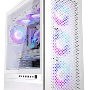 Корпус PcCOOLER CPS ME200 MESH білий EATX/ATX/Micro ATX/Mini-ITX без БП (LxWxH)432x225x495мм/