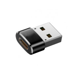 Адаптер Dynamode USB-C Female to USB-A Male, OTG, для зарядки та передачі даних, чорний