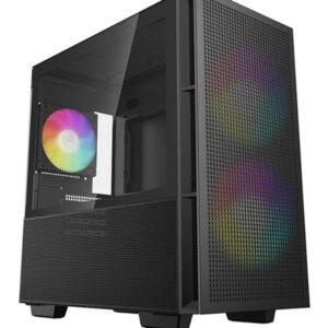 Корпус Deepcool CH360 чорний Без БЖ Mini-ITX / Micro-ATX чорный.,2x3.5,2+1*2.5";428×215×431мм(L×W×H)