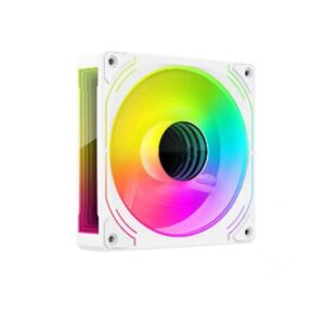 Вентилятор Cooling Baby Mirror fan wh 2 120x120x25мм HB, білий, 25дБ, 12V, 600-1500 об/хв, PWM