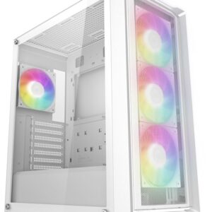 Корпус Deepcool CC560 Mesh V2 білий Без БП Mini-ITX/Micro-ATX/ATX,2x3.5,2+1*2.5";