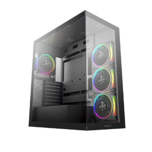 Корпус Deepcool CG580 4F V2 чорний без БЖ ITX/Micro-ATX/ATX/MicroATX(rear connector)
