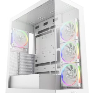 Корпус Deepcool CG580 4F V2 білий без БЖ ITX/Micro-ATX/ATX/MicroATX(rear connector)