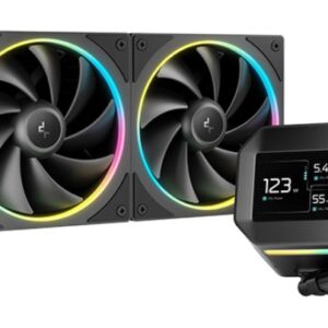 СРО Deepcool LM240 чорний Intel LGA1851/1700/1200/1151/1150/1155/AMD AM5/AM4