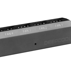 DeepCool Розгалужувач живлення FH-04 для підключення 4х PWM 12V 3/4-pin вентиляторів до материнської