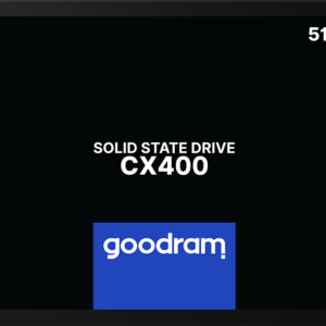 SSD 2,5 512GB Goodram CX400 Phison 3D TLC 550/500Mb/s