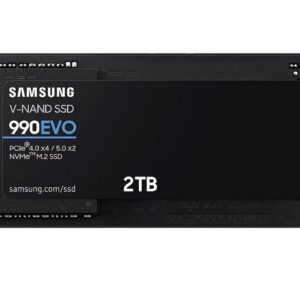 SSD M.2 NVMe 2TB Samsung 990 EVO TLC 5000/4200MB/s PCIe 5.0