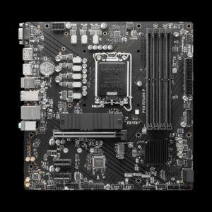 Материнська плата MSI Pro B760M-P (s1700, Intel B760, PCI-Ex16)