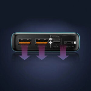 Універсальна мобільна батарея Baseus Adaman Metal, 20000mAh, LCD 22,5W