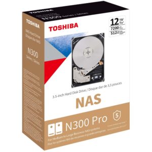 Жорсткий диск Toshiba P300 Pro 12Tb/3.5/7200/512/S3.0 (HDWG51CXZSTB)