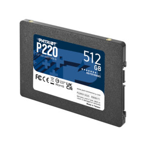 SSD 2,5 512GB Patriot P220 3D NAND 550/500MB/s
