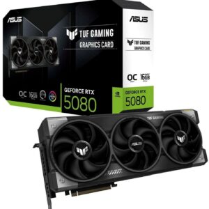 Відеокарта ASUS GeForce RTX5080 TUF GAMING O16G (90YV0M30-M0NA00)