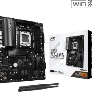 Материнська плата ASRock B850 PRO-A WIFI (AM5, AMD B850, PCI-Ex16)