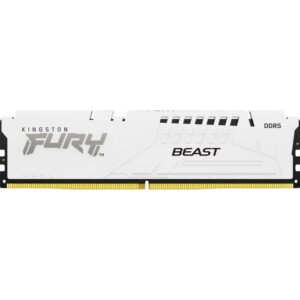 Модуль пам'яті DDR5 32GB 5200 Kingston Fury Beast White C40