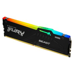 Модуль пам'яті DDR5 32GB 5200 Kingston Fury Beast Black RGB EXPO C40
