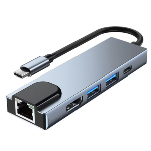 USB Type-C Hub 5 в 1 для ноутбука / MacBook (HDMI, USB 3.0)