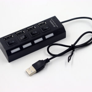 USB Hub 2.0 на 4 порти з кнопками (розгалужувач USB)