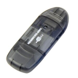 Кардрідер STLab зовнішній USB2.0 для карток SD/SDHC/MMC/RS-MMC пластик чорний