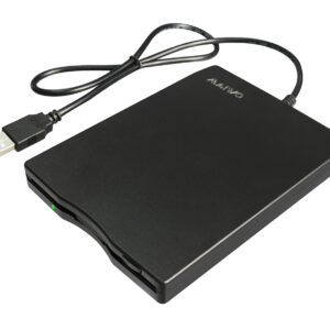 Внешний портативный FDD-дисковод Maiwo USB, длина USB-кабеля 50 см, пластик