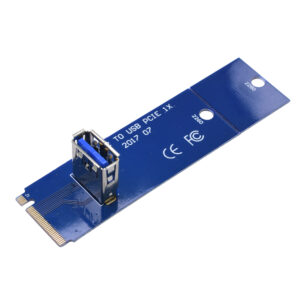 Райзер-адаптер Dynamode NGFF M.2 Male to USB 3.0 Female для PCI-E 1X