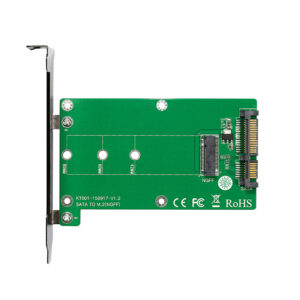 Контроллер Maiwo SATA to M.2 (NGFF) B-key SSD 22*42, 22*60, 22*80 mm, with full profile bracket
