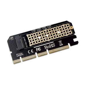 Контролер Maiwo M.2 NVMe M-key SSD 22*30mm, 22*42mm, 22*60mm, 22*80mm to PCI-E 3.0 16x/ 8x/ 4x