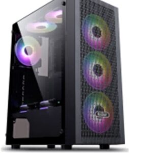 Корпус PcCOOLER CPS MA100 MESH чорний ATX/Micro ATX/Mini-ITX без БП (LxWxH)360x200x446мм/