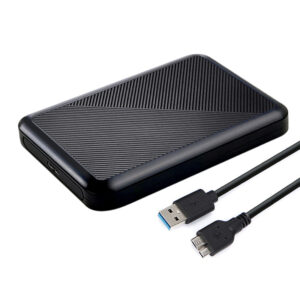 Кишеня Dynamode зовн.для 2.5" SATA/SSD HDD - USB 3.0, безгвинт. засувне кріплення, пластикова чорна