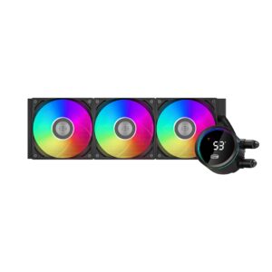 СРО PсCOOLER DA360 PRO ARGB Digital чорний IntelLGA 20XX/1700/1200/115X/1851 AMD AM5/AM4
